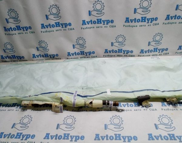Подушка безопасности airbag боковая шторка левая Nissan Rogue 14-деф.(стрельнутая) 985P1-7FH8A