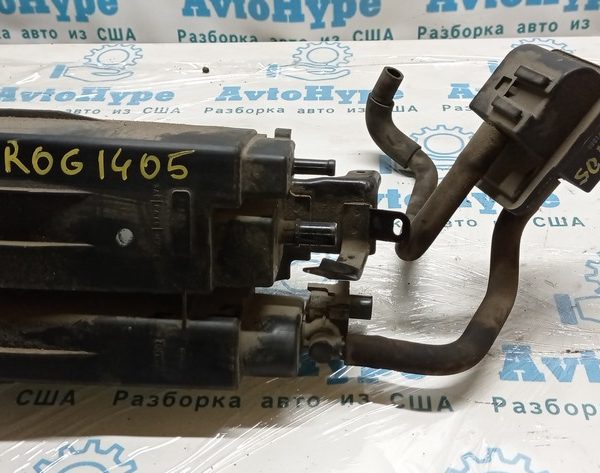 Канистра с углем абсорбер Nissan Rogue 14- в сборе с клапаном и датчиком, без фильтра 14950-7Y00C