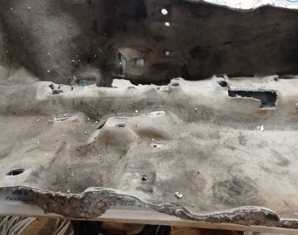 Покрытие пола Nissan Rogue 14- беж