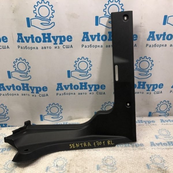 Накладка задняя левая Nissan Sentra 13-19 черная 799213SG0A