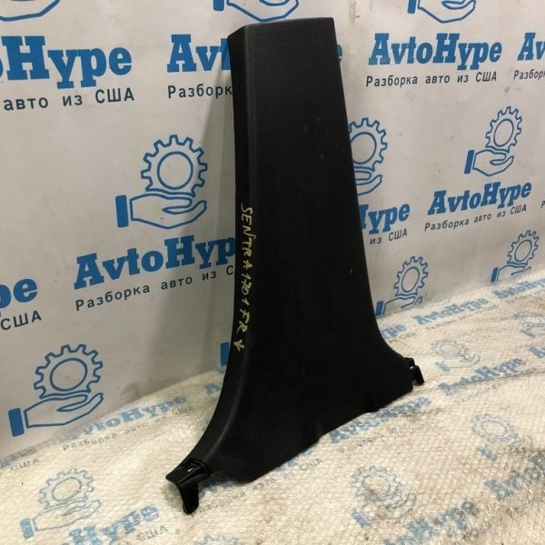 Накладка центральной стойки нижняя правая Nissan Sentra 13-19 черная 769B4-3SG0B