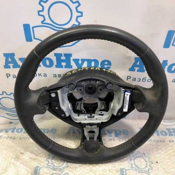 Руль (голый) Nissan Sentra 13-19 кожа чёрн 48430-3SG0A