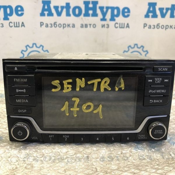 Магнитофон радио Nissan Sentra 13-19 монитор без навигации 281854AF6A
