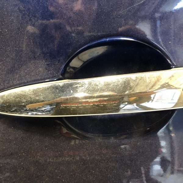 Ручка двери внешняя перед лев Nissan Sentra 15-19 Keyless 80640-3SG0A