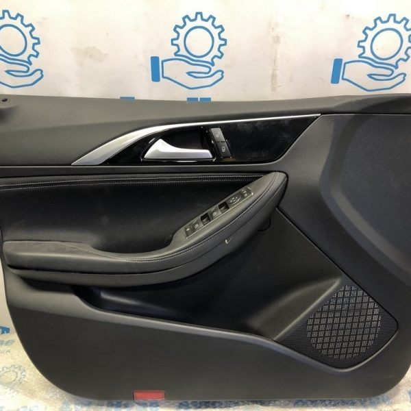 Обшивка двери (карточка) перед лев Infiniti QX30 17- черн 80901-5DB7A