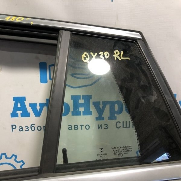 Стекло двери треугольник зад лев Infiniti QX30 17- 82221-5DA0A