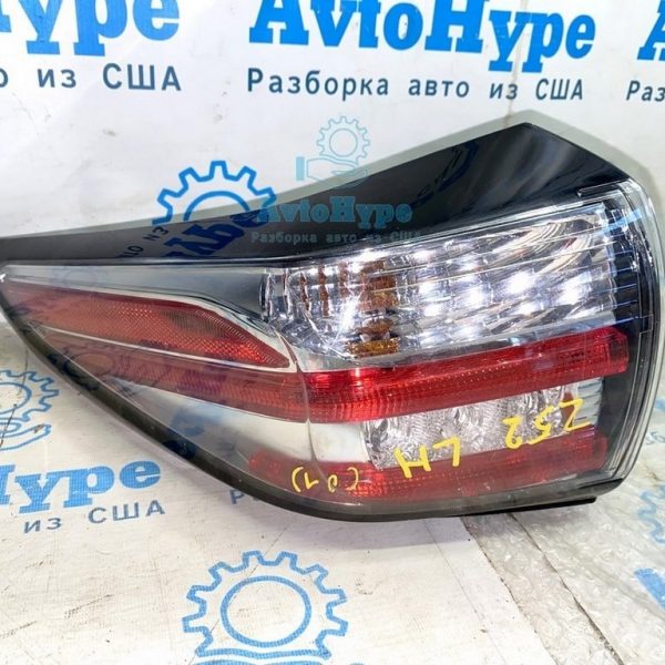 Фонарь внешний (крыло) левый Nissan Murano z52 15- (01) трещинка на креплении 265555AA0A