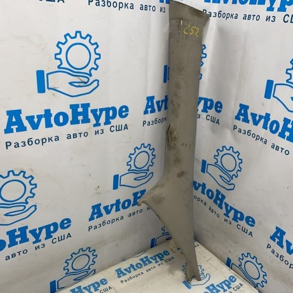 Накладка передней стойки верхняя левая Nissan Murano z52 15- серая (01) деф.порвана