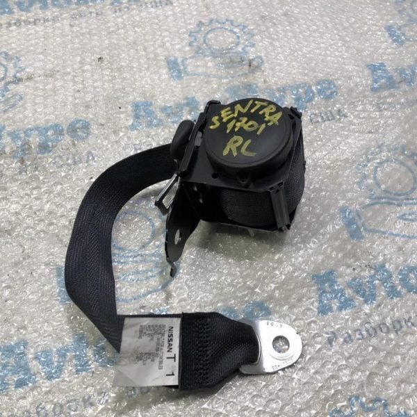 Ремень безопасности зад лев Nissan Sentra 15-19 черн 88844-3RM8A