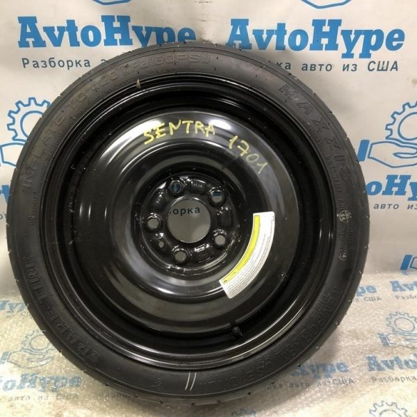 Запасное колесо докатка R18 195/75 Nissan Sentra 15-19 (01) новая оригинал 40300-JM07B