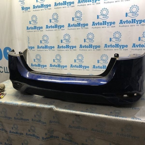 Бампер задний голый Nissan Sentra 16-19 рест (01) синий цвет RAY 1.6 85022-3YU0J