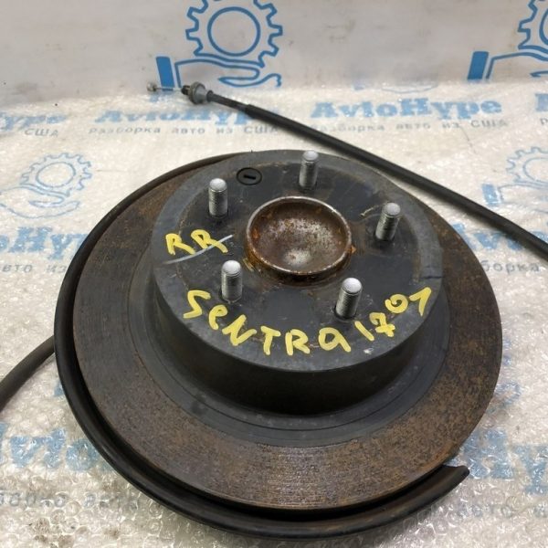 Диск тормозной зад прав Nissan Sentra 13-19 43206-3SC0B