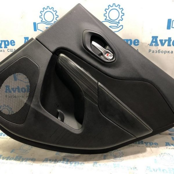 Обшивка двери (карточка) зад прав Jeep Cherokee KL 14- черн (02) 6MD201X9AB