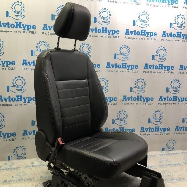 Водительское сидение Ford C-max MK2 13- кожа черн (01) потертости ,трещинки 8/10 CJ5Z-7862901-CD