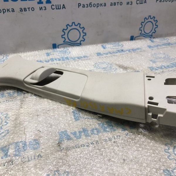 Накладка центральной стойки верхняя ремень правая Ford C-max MK2 13-18 серая DM5Z-5824356-AA