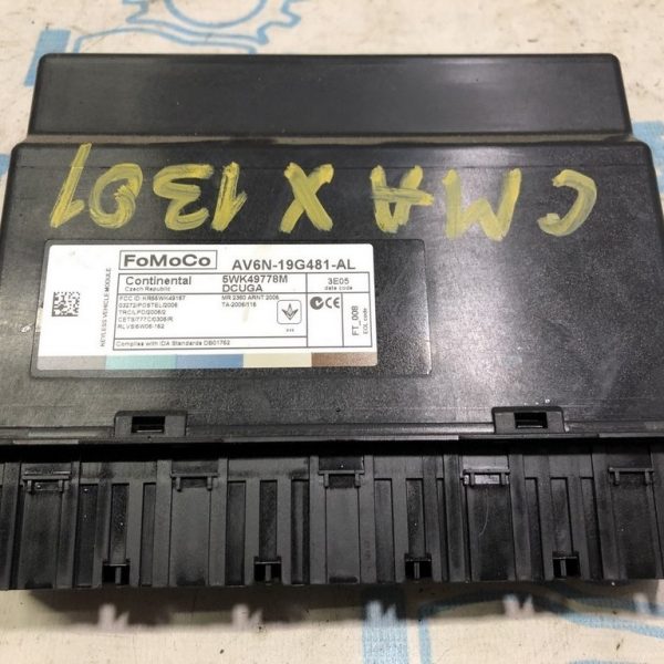 Блок управления центр.замком FORD KEYLESS CONTROL MODULE  Ford C-max MK2 13- (01) av6n19g481al