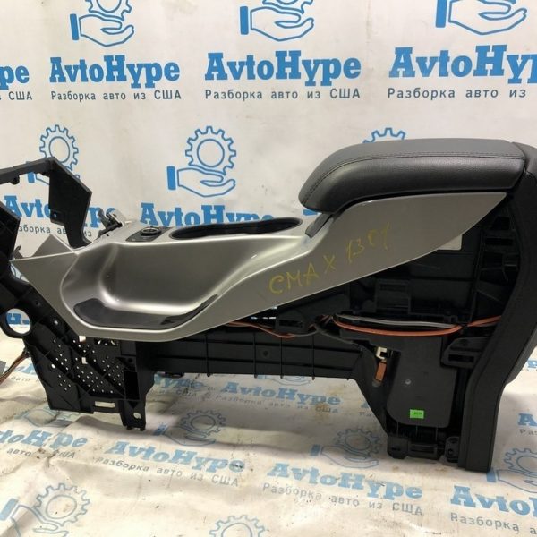 Консоль центральная (подлокотник и подстаканники) Ford C-max MK2 13- кожа черн CJ5Z-78045B30-A