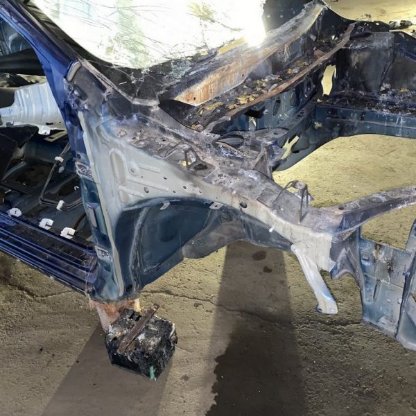 Четверть передняя правая Nissan Sentra 15-19 (01) синий,только лонжерон G5130-3SHMA