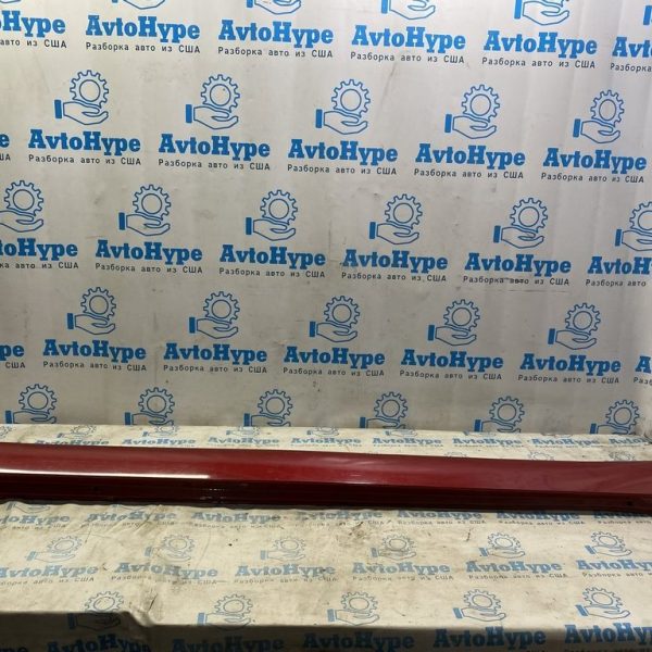 Порог правый Toyota Camry v40 Ликвид 2 красный 75851-06050