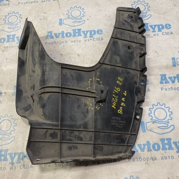 Подкрылок заднего бампера правый Toyota Highlander 14- Реализ Вадим трещина на креплении 52591-0E060