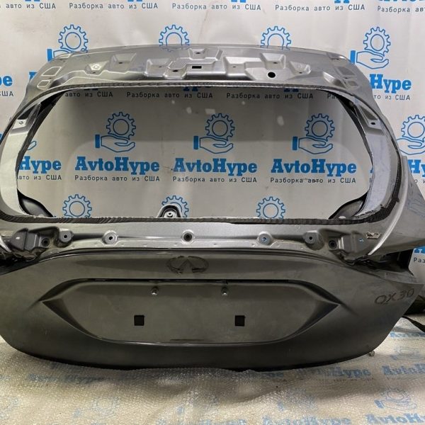 Дверь багажника голая Infiniti QX30 17- (01) графит цвет KAD без стекла KMA005DCMA