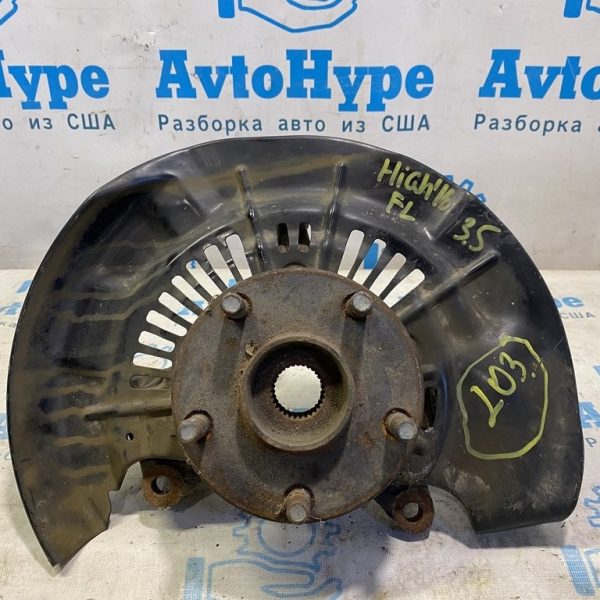 Цапфа со ступицей перед лев Toyota Highlander 14- AWD Ликвид 1 432120E010