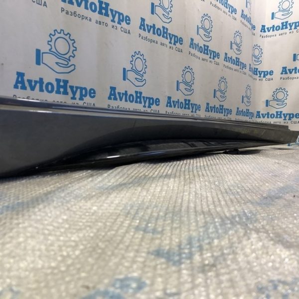 Порог правый Infiniti QX30 17- с ребром (01) графит цвет KAD 76850-5DJ0A