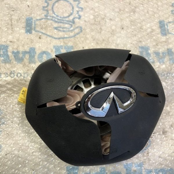 Подушка безопасности airbag в руль водительская Infiniti QX30 17- стрельнувшая,порезана 985105DC0A