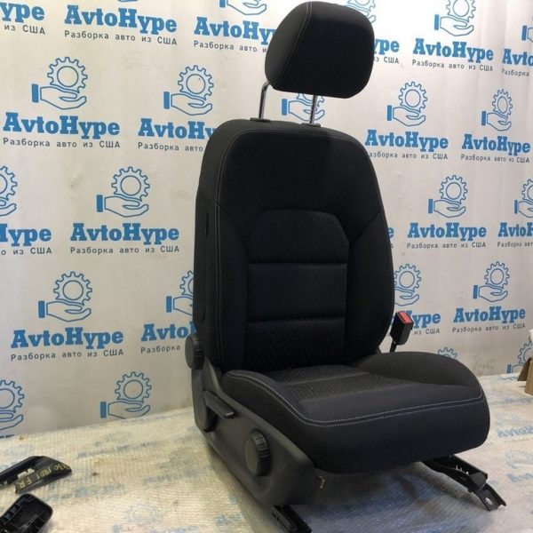 Пассажирское сидение Infiniti QX30 17- тряпка черн