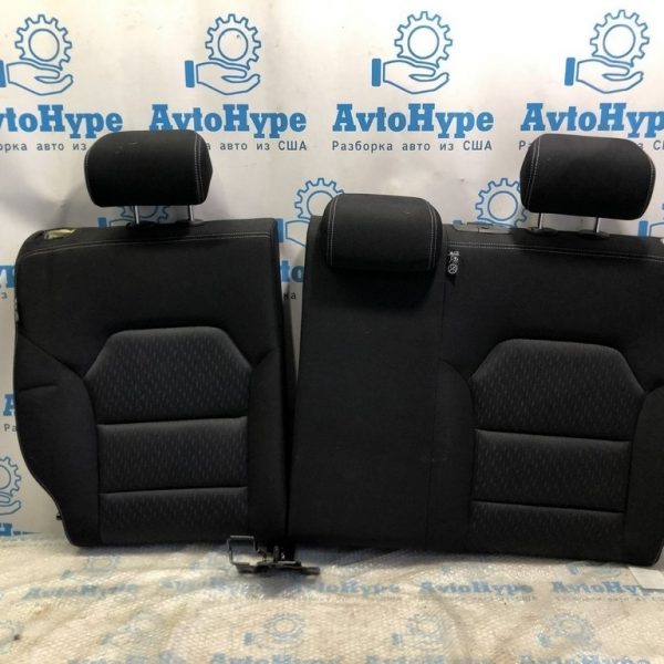 Задний ряд сидений (2 ряд) Infiniti QX30 17-тряпка черн