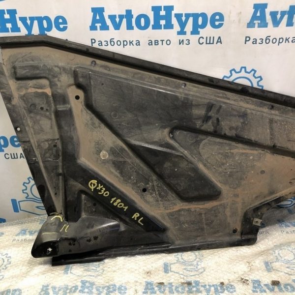 Защита днища зад лев Infiniti QX30 17- (01) трещинка A246 684 0300