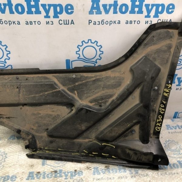 Защита днища зад прав Infiniti QX30 17- (01) трещинка A246 684 0600