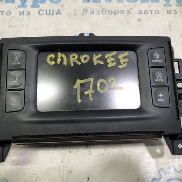 Магнитофон радио Jeep Cherokee KL 14-18 малый дисплей (02) 68237064AD