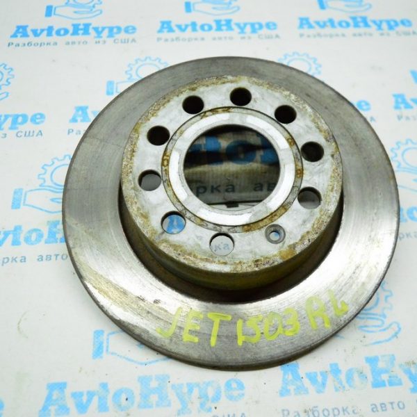 Диск тормозной зад лев VW Jetta 11-18 USA 5C0-615-601-A