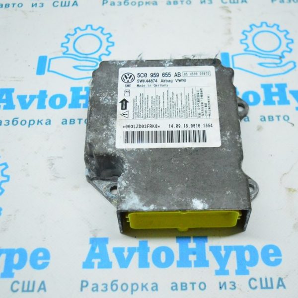 Модуль srs airbag компьютер подушек безопасности VW Jetta 11-14 USA (03) OK 5C0-959-655-AB