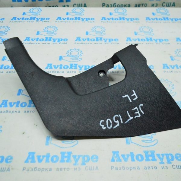 Накладка передней стойки левая нижняя VW Jetta 11-18 USA черная 5C7-863-483-82V