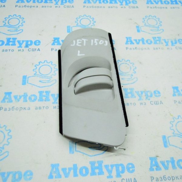 Накладка центральной стойки верхняя (ремень) левая VW Jetta 11-18 USA серая 5C6-867-243-B-Y20