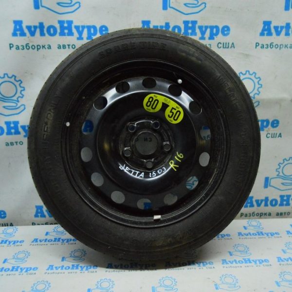 Запасное колесо докатка R16 VW Jetta 11-18 USA с резиной 5C0-601-027-C-03C
