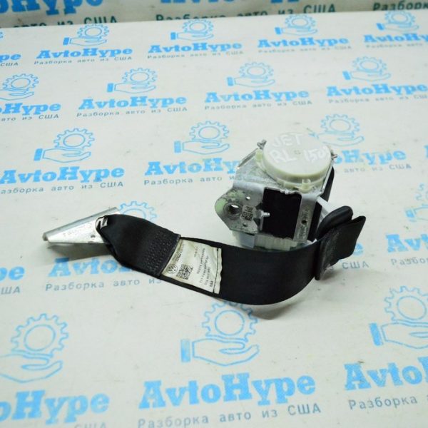 Ремень безопасности зад лев VW Jetta 11-18 USA черн 5C6-857-805-RAA