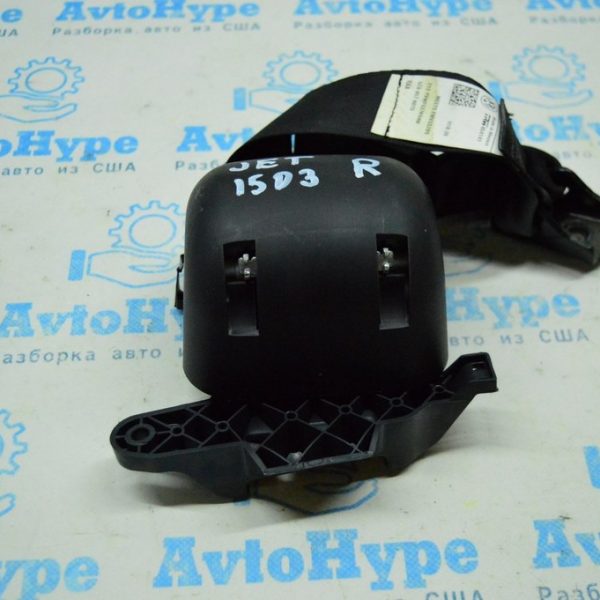 Ремень безопасности зад центр VW Jetta 11-18 USA черн 5C6-857-807-D-RAA