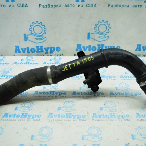 Патрубок воздушный лев зад резиновый VW Jetta 11-18 USA 1.8T (03) 5C0-145-838-B