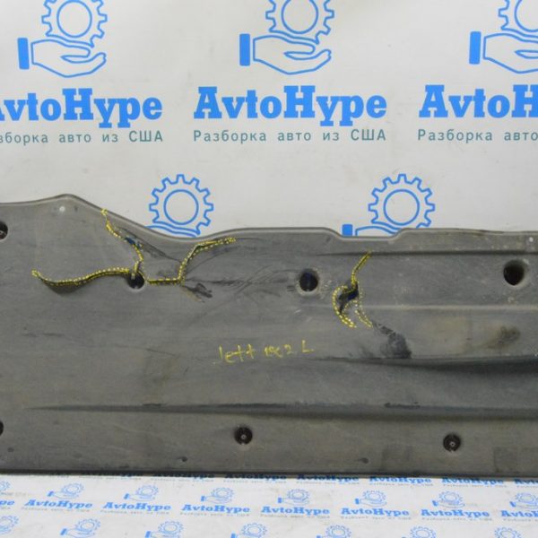 Защита днища левая VW Jetta 19- (02) надрывы 5Q0.825.201