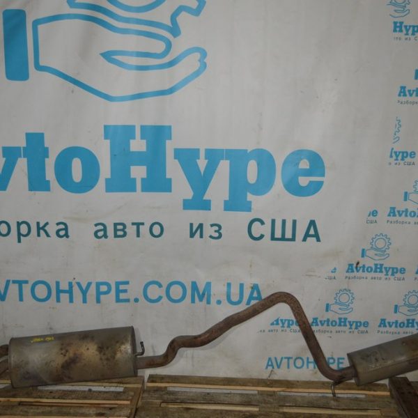 Выпускная трасса в сборе VW Jetta 19- резонатор с бочкой 5QM253209AJ