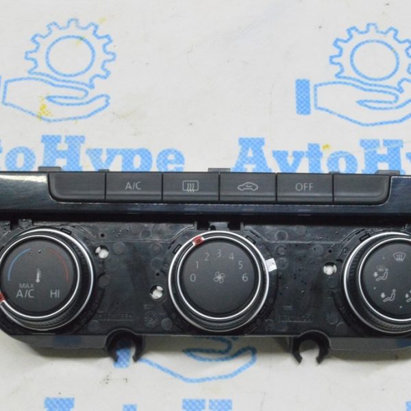 Управление печкой VW Jetta 19- без подогрева сидений (02) царапины 5GM-907-426-H-WZU
