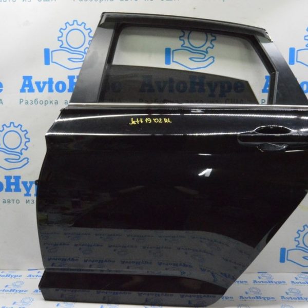 Дверь голая зад лев VW Jetta 19- черная (02) 17A833055A