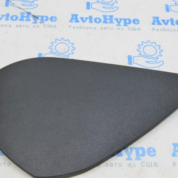 Накладка передней панели боковая правая VW Jetta 19-24 черная 17B858218A82V