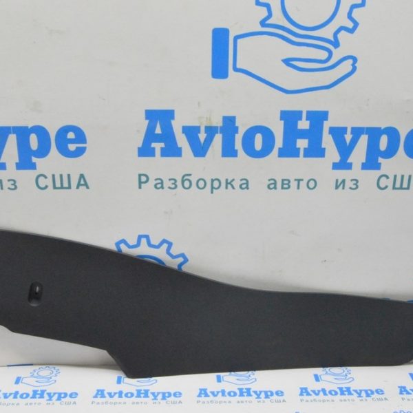 Накладка центральной консоли боковая правая VW Jetta 19-24 черная 17B86304682V