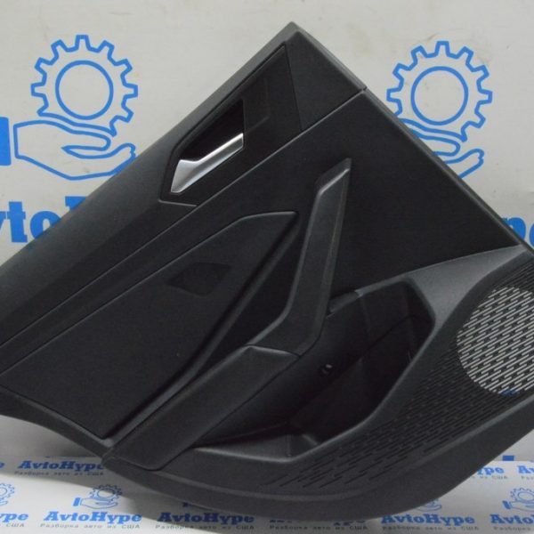 Обшивка двери (карточка) зад лев VW Jetta 19- черн (02) примята 17A-867-211-D-FMA