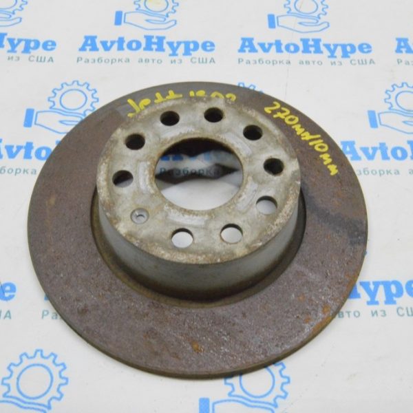 Диск тормозной зад прав VW Jetta 19- 270/10мм 5QN-615-601-A