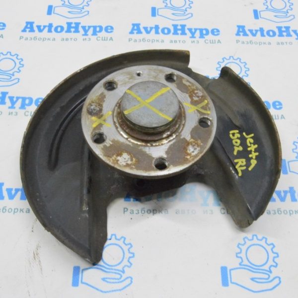 Кожух тормозного диска задний левый VW Jetta 19-24 (02) ржавый 5Q0615611P